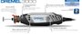 Imagen de MINI TORNO DREMEL 3000 + FLEXIBLE + 30 ACCESORIOS